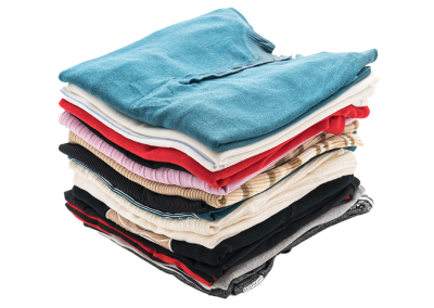 Bishops Cleeve Laundrette Folded washing